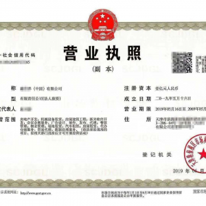 天津國字頭房地產公司轉讓